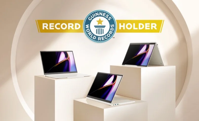 차원이 다른 가벼움으로 최경량 기네스 월드 레코드에 등재된 2024년형 LG 그램 Pro 360
Record Guiness World Records Holder