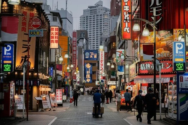 일본 도쿄의 거리 풍경 (출처: Freepik)