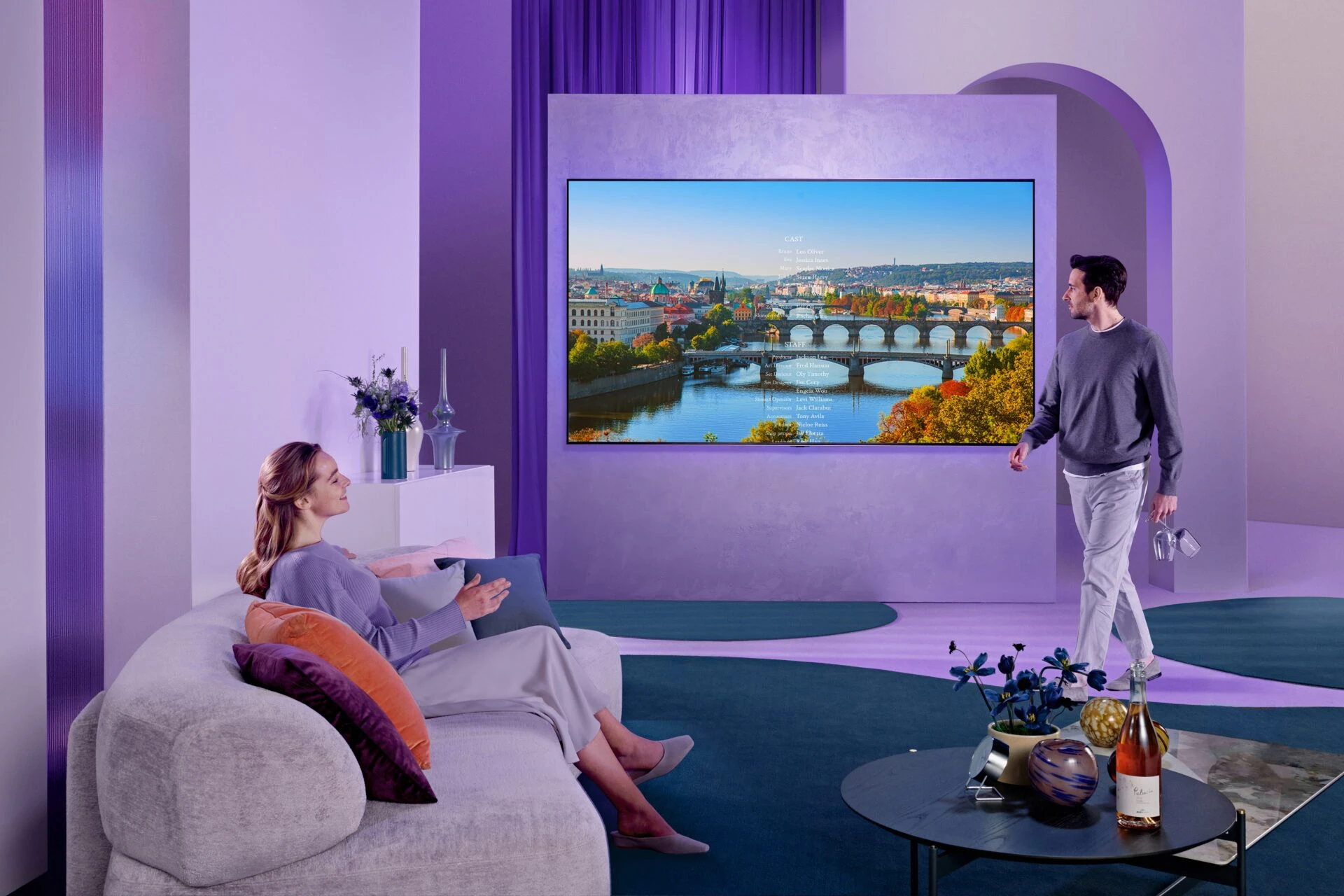 최대 4K∙144Hz 무선 AV 전송 솔루션, 신규 색 재현 기술, AI 화질/음질 프로세서, webOS의 맞춤형 AI 콘텐츠로 완전히 새로워진 2025년형 ‘LG QNED TV’