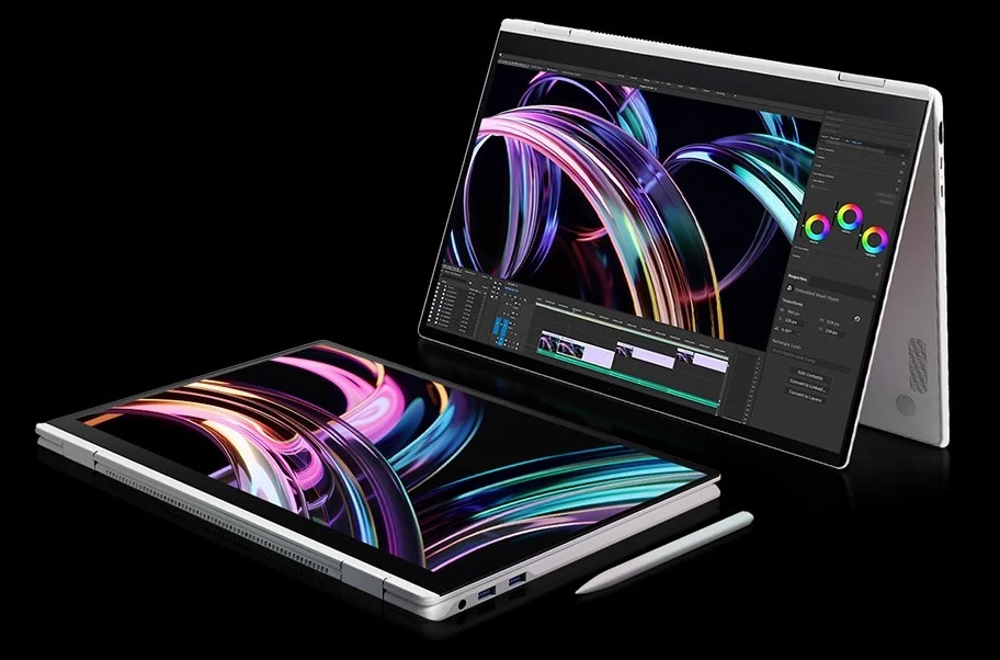LG 그램 Pro 360과 LG 스타일러스 펜 (출처: LG전자 공식 홈페이지)