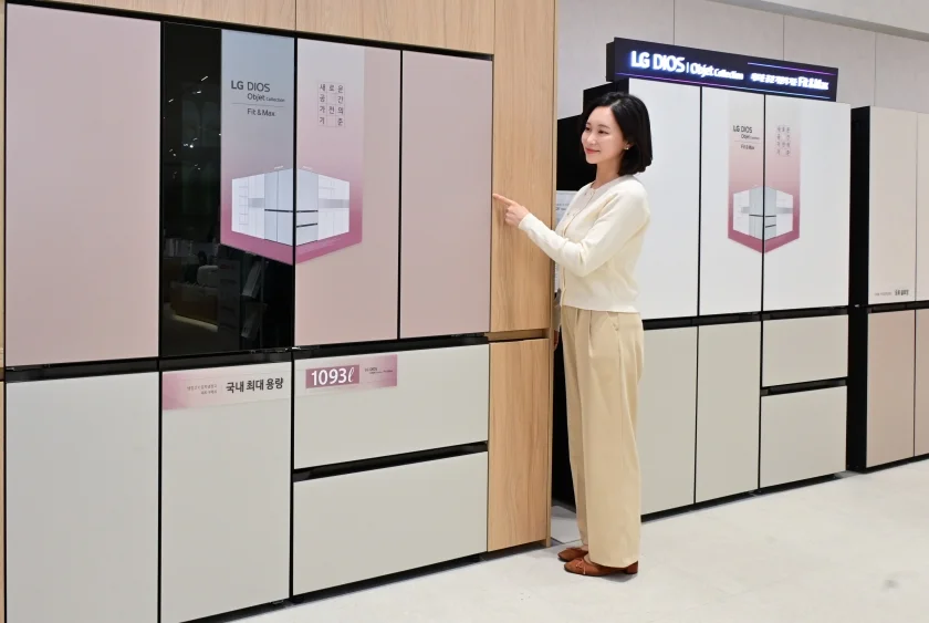 LG전자는 서울 양평동에 있는 베스트샵 서울양평220점에 고객들이 핏 앤 맥스의 장점을 체험할 수 있는 공간을 조성했다.