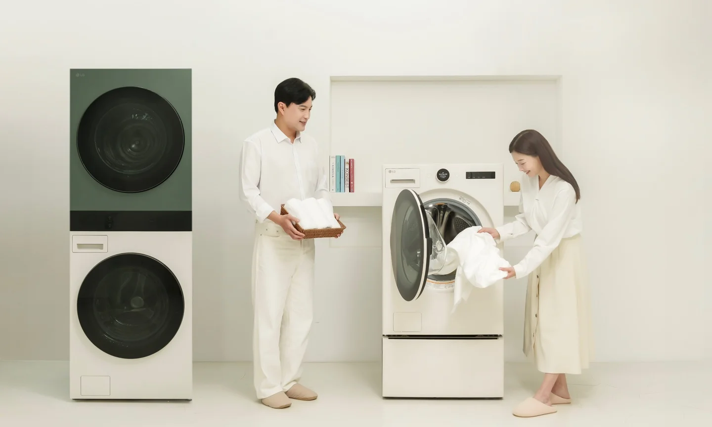 LG 트롬 워시타워와 워시콤보