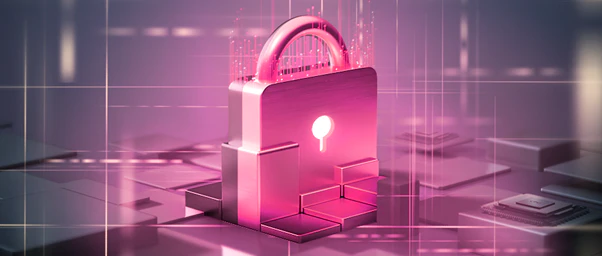제품 보안을 위해 LG Shield가 SFOTA(Secure Firmware-Over-The-Air)를 개발했다

이미지 중앙에는 분홍색 계열의 빛나는 자물쇠 모양이 입체적으로 배치되어 있다.
자물쇠 위쪽에는 붉은 빛의 작은 입자들이 위로 퍼지고 있으며, 자물쇠 앞쪽에는 계단 형태의 구조물이 연결되어 있다.
배경은 네모난 기판이나 칩 형태의 도형들이 반복적으로 배치된 3D 가상 공간으로 구성되어 있으며, 전체 이미지에는 반투명한 선들이 교차하고 있다.
색조는 전체적으로 핑크와 보라 계열로 구성되어 있으며, 보안 또는 디지털 데이터 보호와 관련된 추상적 시각 요소들이 사용되었다.