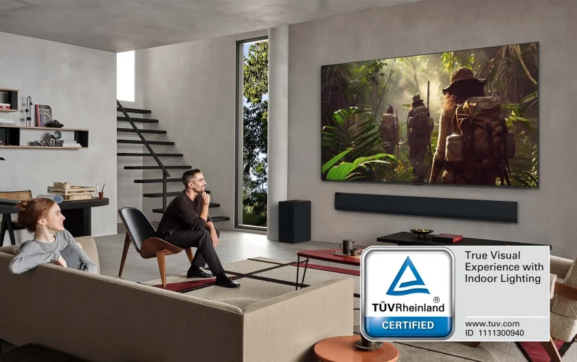 2025년형 LG 올레드 TV 전 제품이 업계 최초로 글로벌 인증기관 TUV 라인란드의 ‘실내조명 환경 화질 인증'에서 가장 높은 ‘퍼펙트’ 등급을 획득했다.
