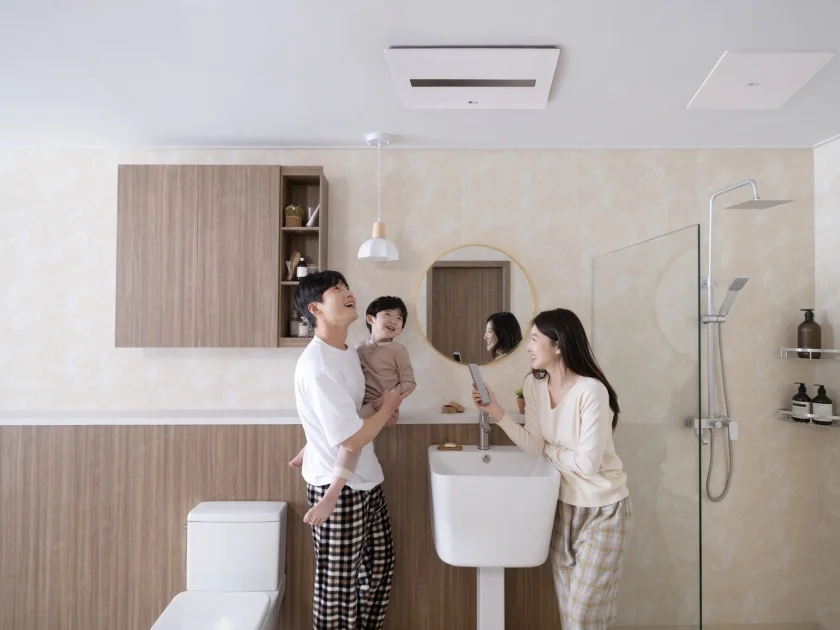 LG전자가 신개념 욕실 공기질 관리 시스템인 'LG 퓨리케어(Puricare) 바스에어시스템'을 출시했다.