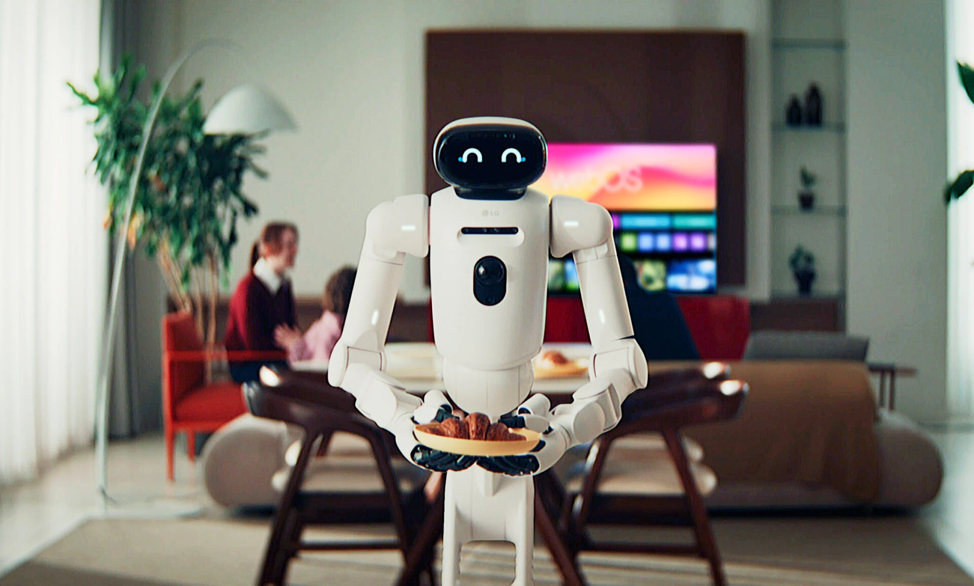 iF 디자인 어워드 2026에서 본상을 수상한 홈로봇 'LG 클로이드'