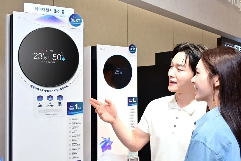 LG 휘센 에어컨, 이른 무더위 속 생산라인 풀가동